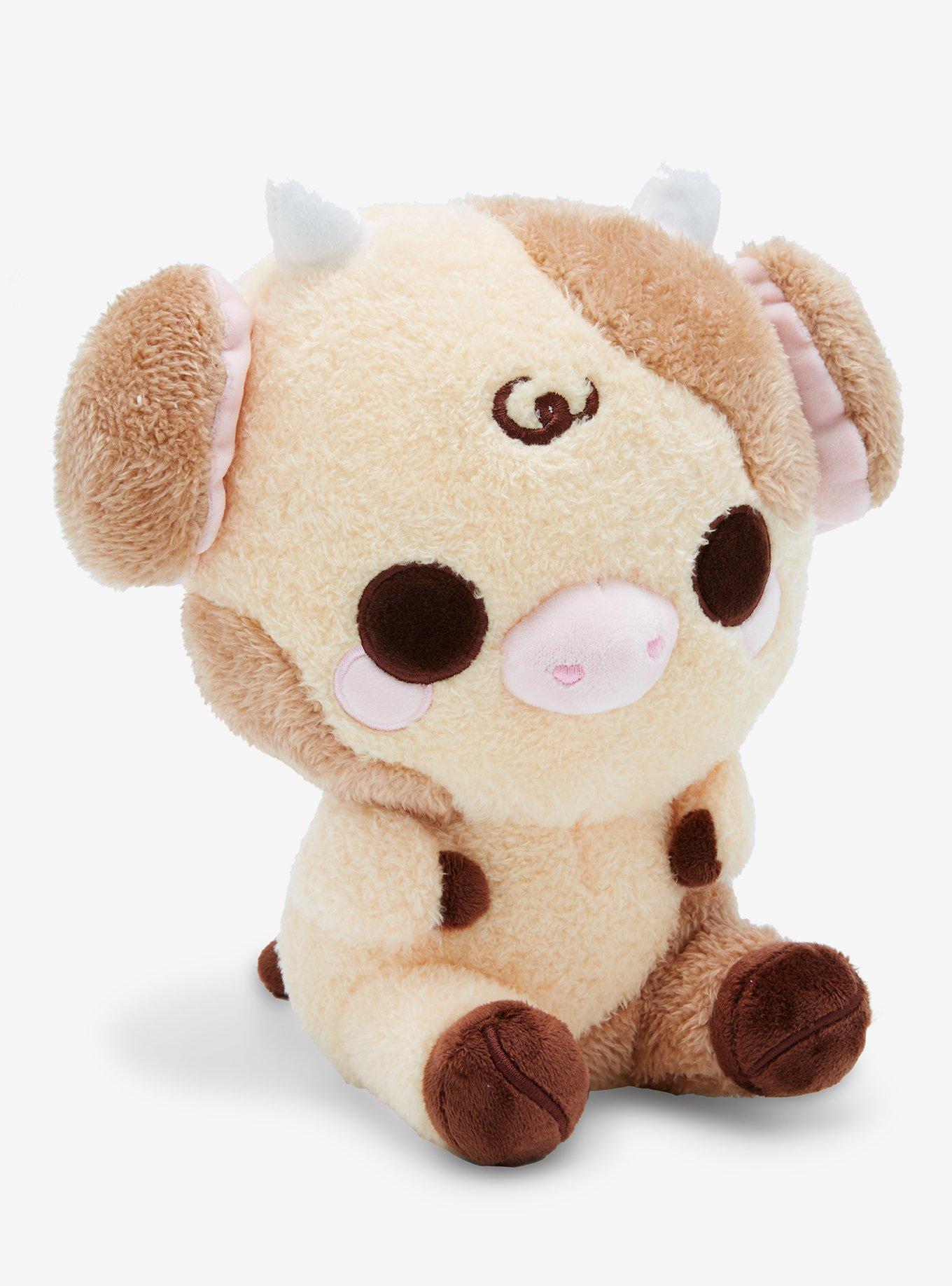 Cuddle Barn Moocha the Coffee Cow 9 Inch Plush