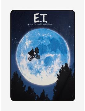 E.T. The Extraterrestrial Poster Throw Blanket, , hi-res