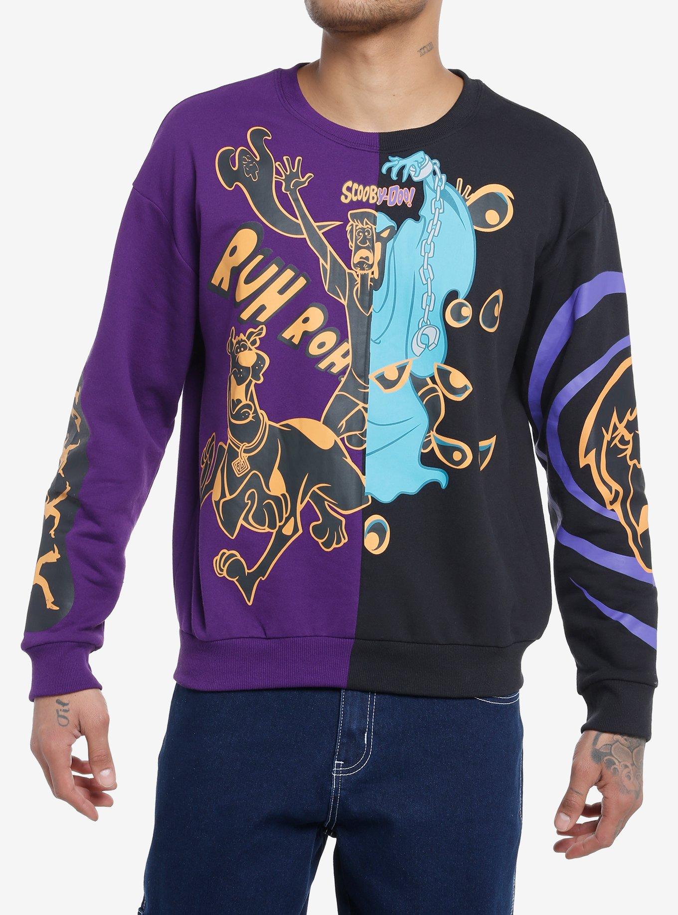 Scooby-Doo! Jumbo Print Split Sweatshirt, , hi-res