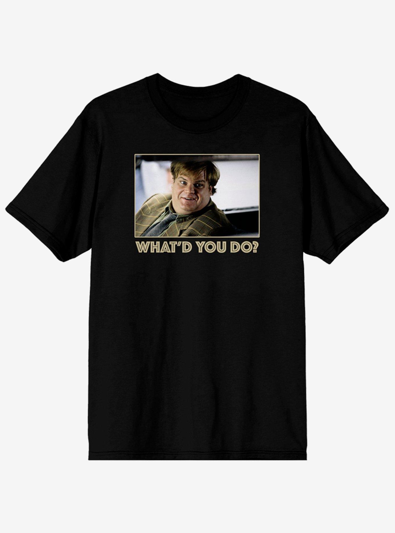 Tommy Boy What'd You Do T-Shirt, BLACK, hi-res