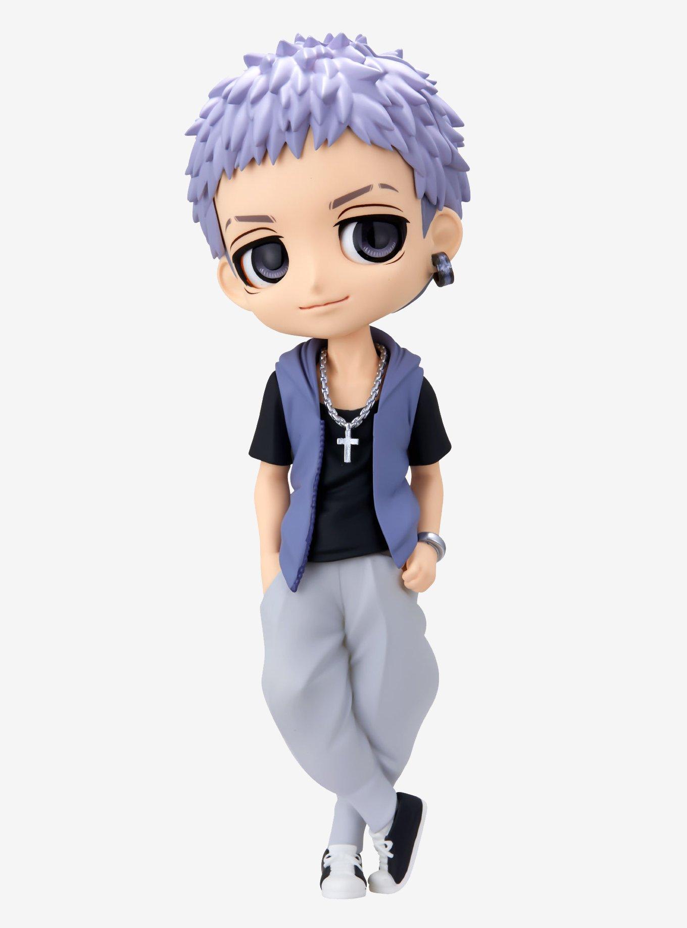 Banpresto Tokyo Revengers Q Posket Takashi Mitsuya (Plain Clothes Ver. A) Figure