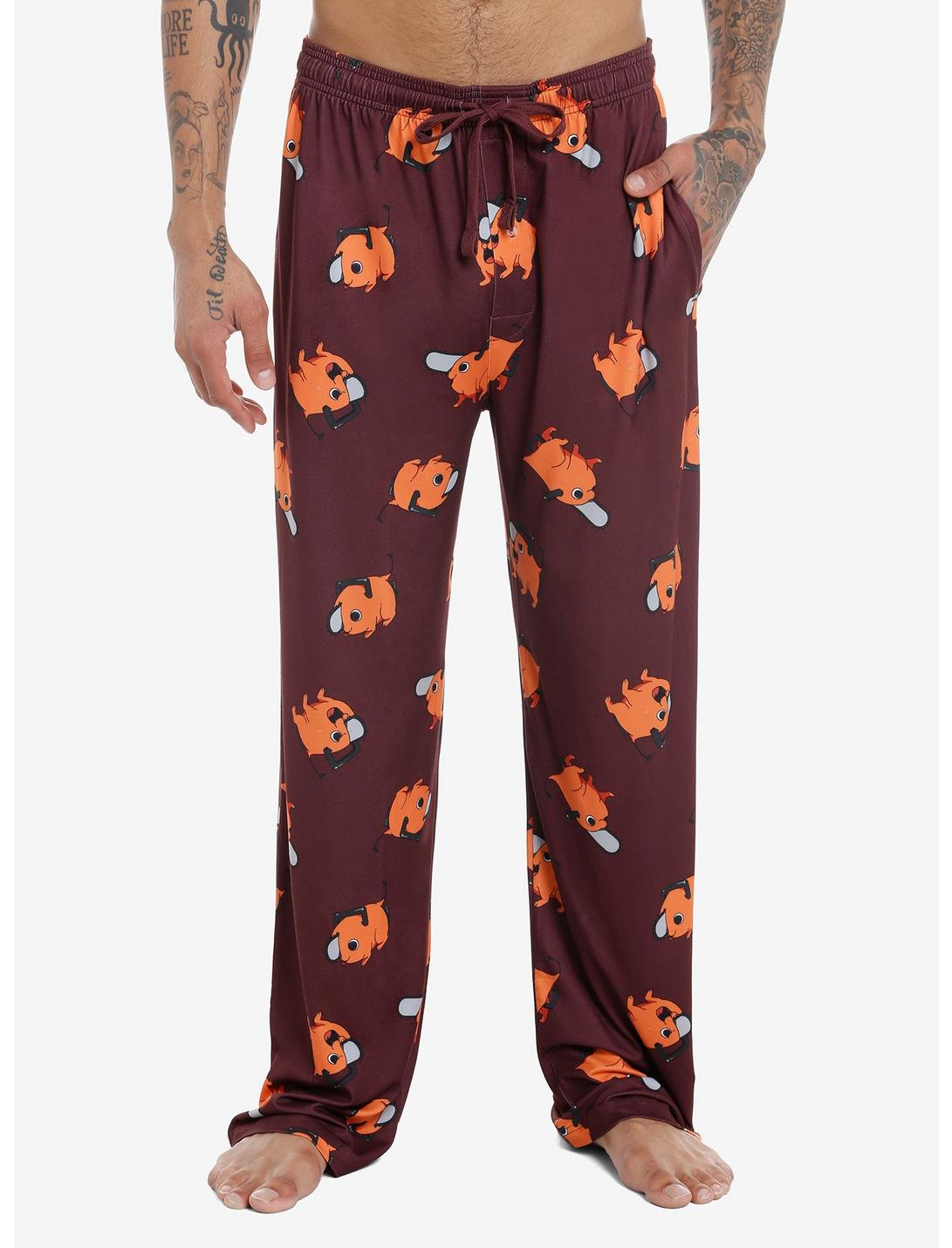 Chainsaw Man Pochita Pajama Pants, MULTI, hi-res