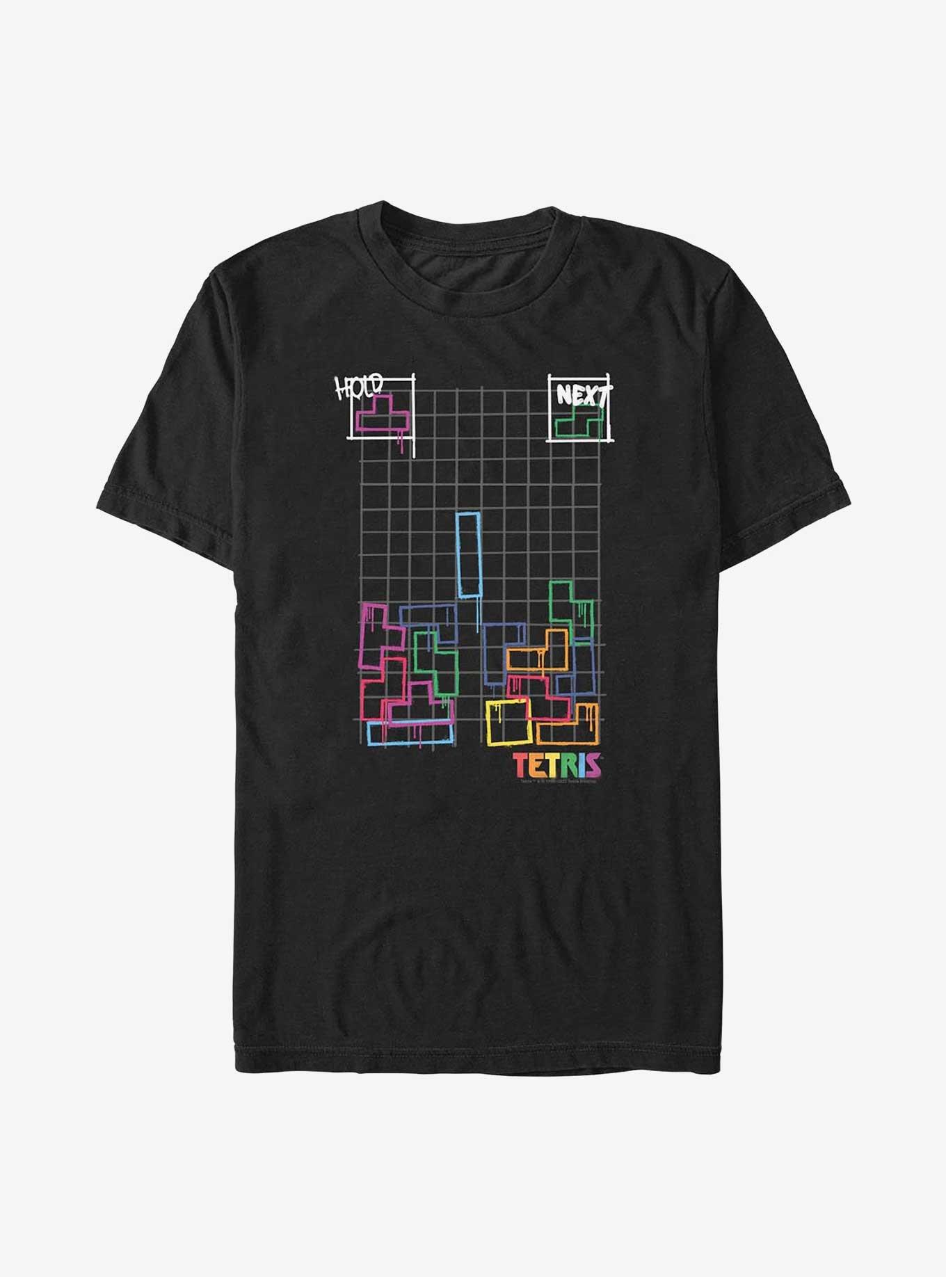 Tetris Hold Next T-Shirt - BLACK | Hot Topic