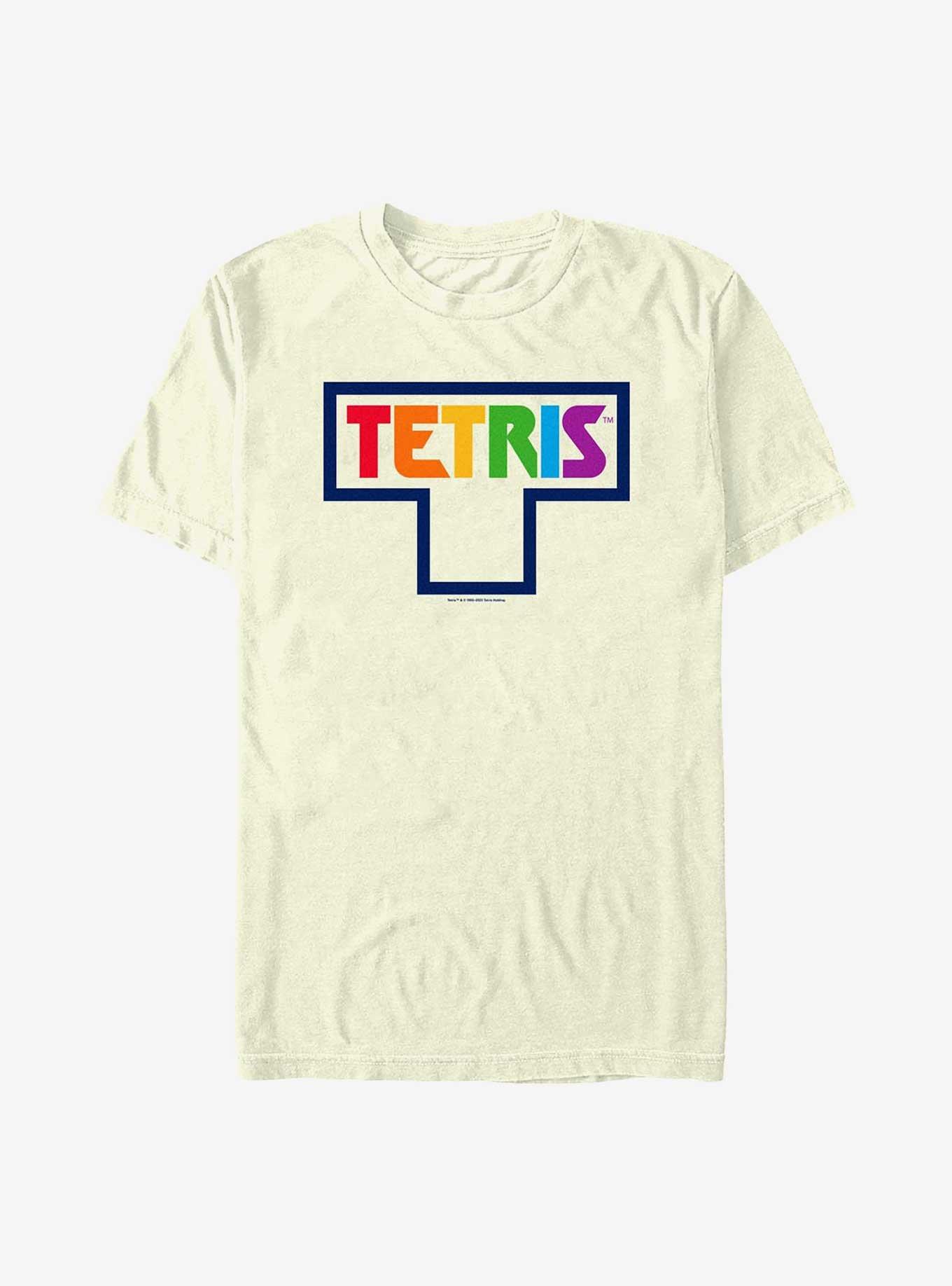 Tetris Rainbow Logo T-Shirt, , hi-res