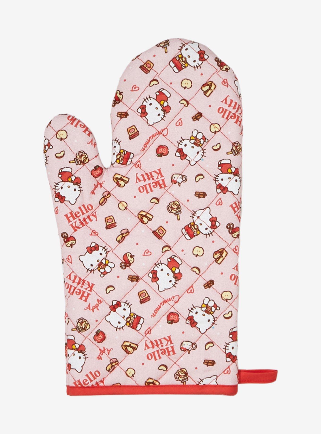 Hello Kitty Apple Oven Mitt, , hi-res