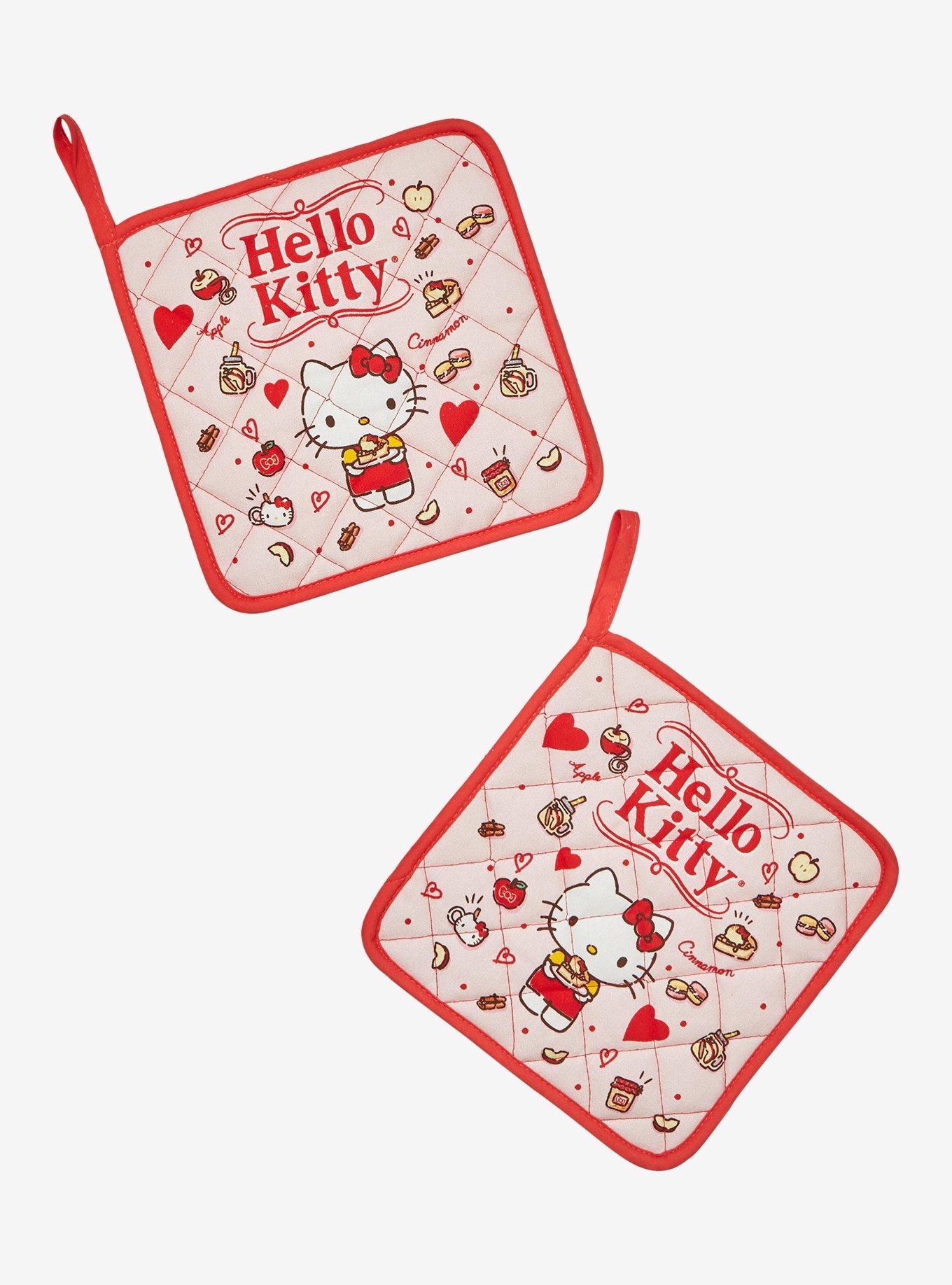 Hello Kitty Apple Pot Holder Set, , hi-res