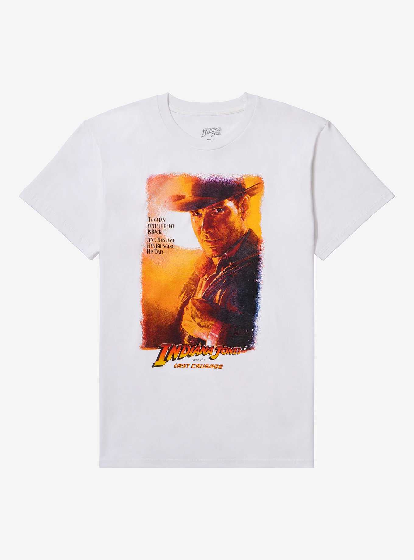 Indiana Jones And The Last Crusade Poster T-Shirt, , hi-res