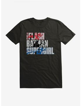 The Flash Batman Supergirl T-Shirt, , hi-res