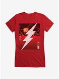 The Flash Central City Supercharge Girls T-Shirt, RED, hi-res