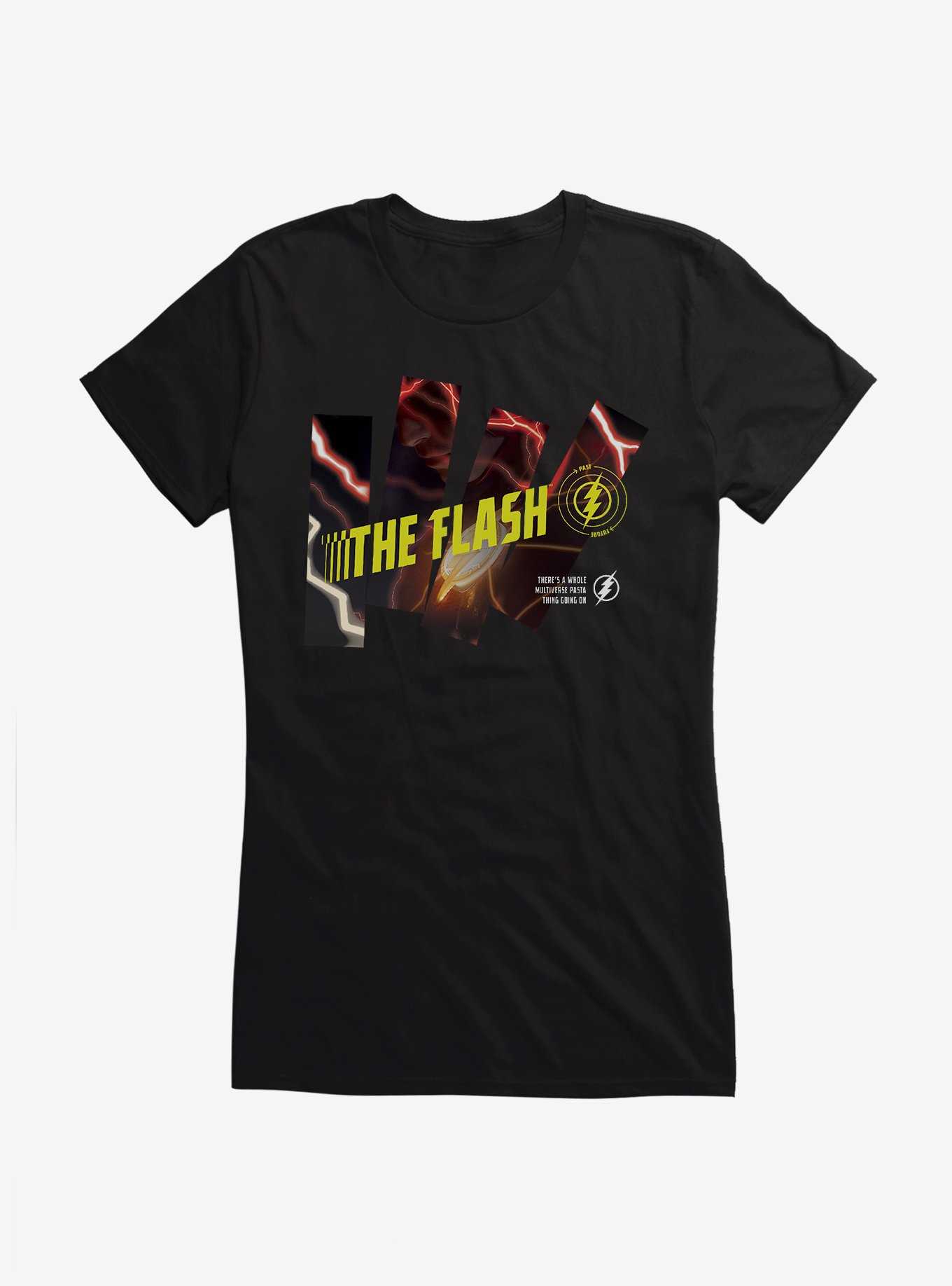 The Flash Multiverse Pasta Thing Girls T-Shirt, , hi-res