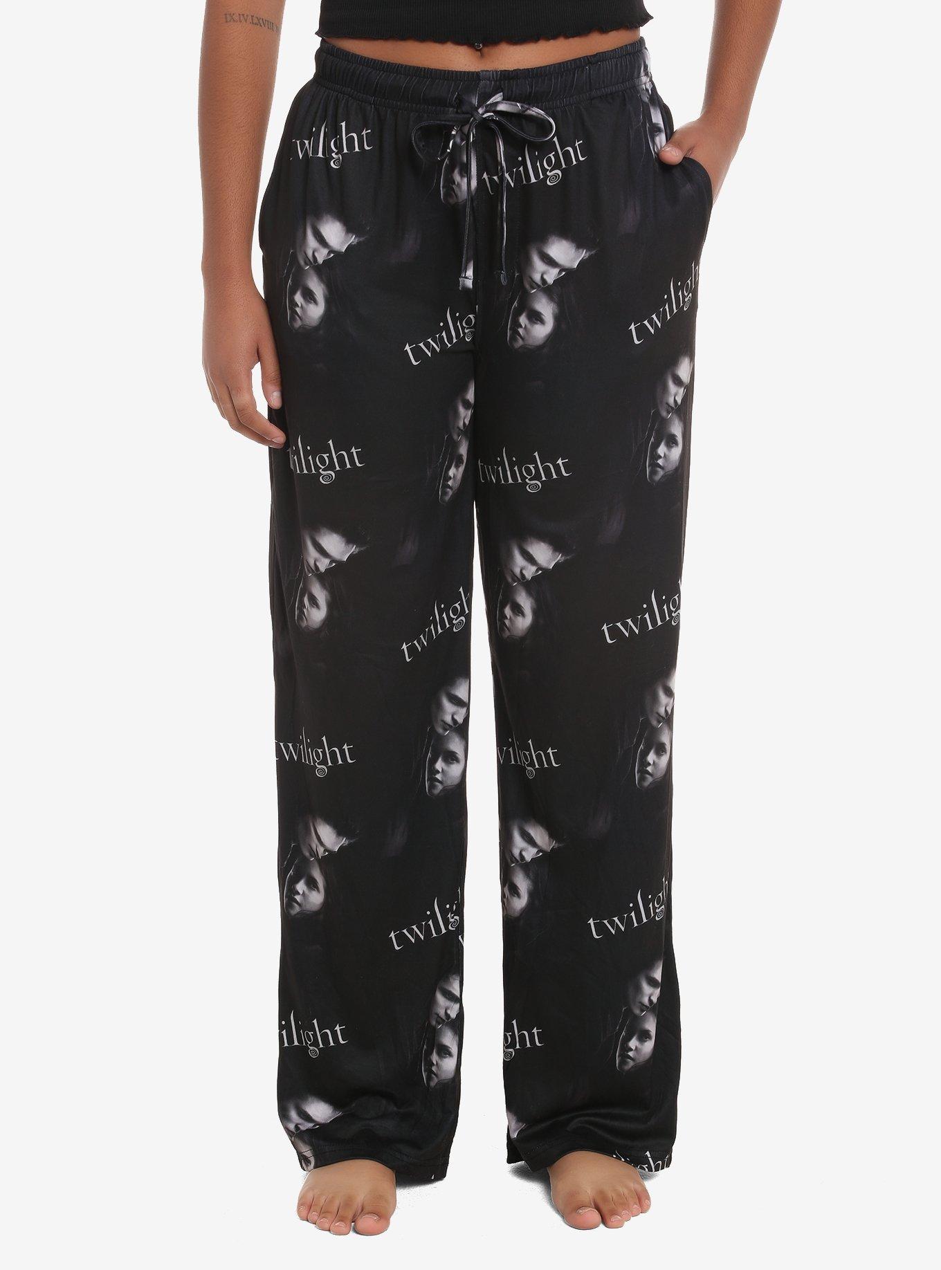 Twilight Edward & Bella Pajama Pants, BLACK, hi-res
