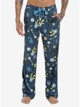 Coraline Buttons Pajama Pants, GREY, hi-res