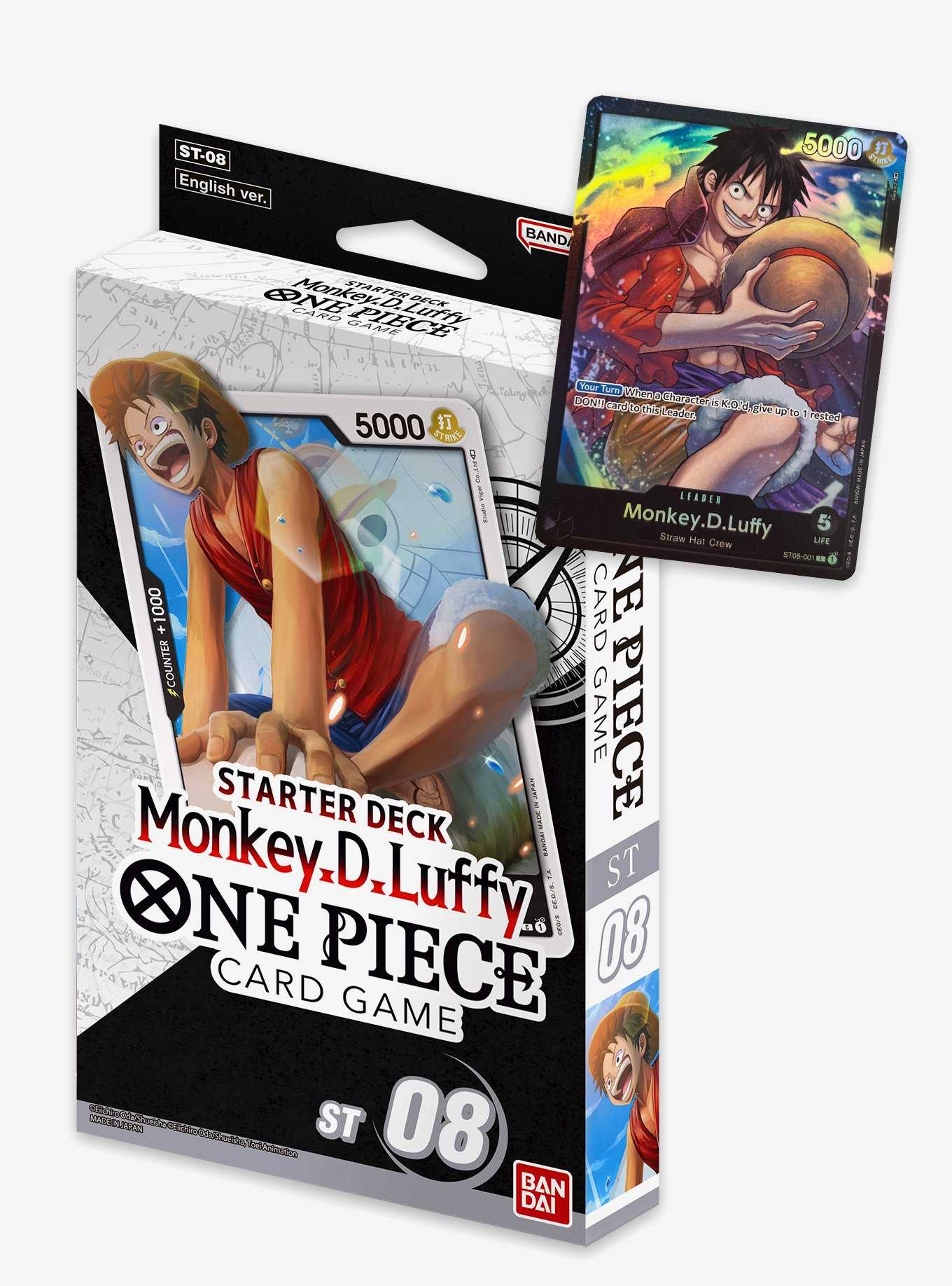 Bandai One Piece Monkey D. Luffy Starter Deck Card Game, , hi-res