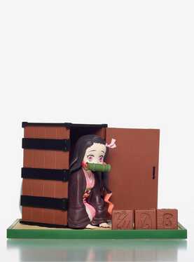 Taito Demon Slayer: Kimetsu no Yaiba Perpetual Calendar Nezuko Figure, , hi-res