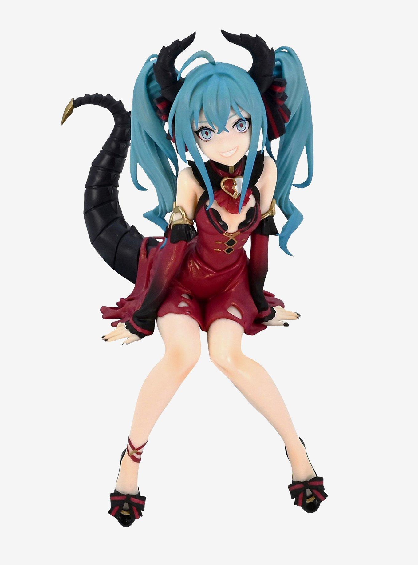 FuRyu Vocaloid Hatsune Miku Noodle Stopper (Villain Color Red. Variation Ver.) Figure, , hi-res