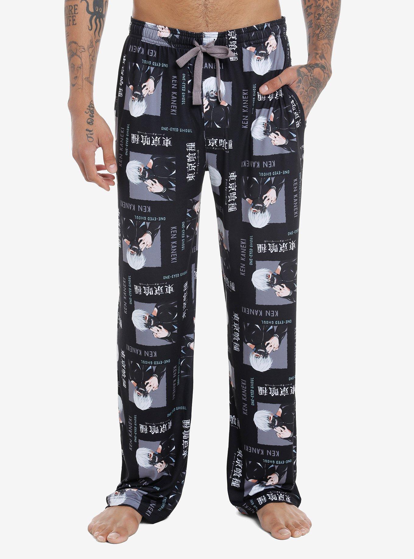 Tokyo Ghoul Ken Kaneki Pajama Pants, BLACK, hi-res