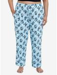 Disney Stitch & Frog Pajama Pants Plus Size, BLUE, hi-res