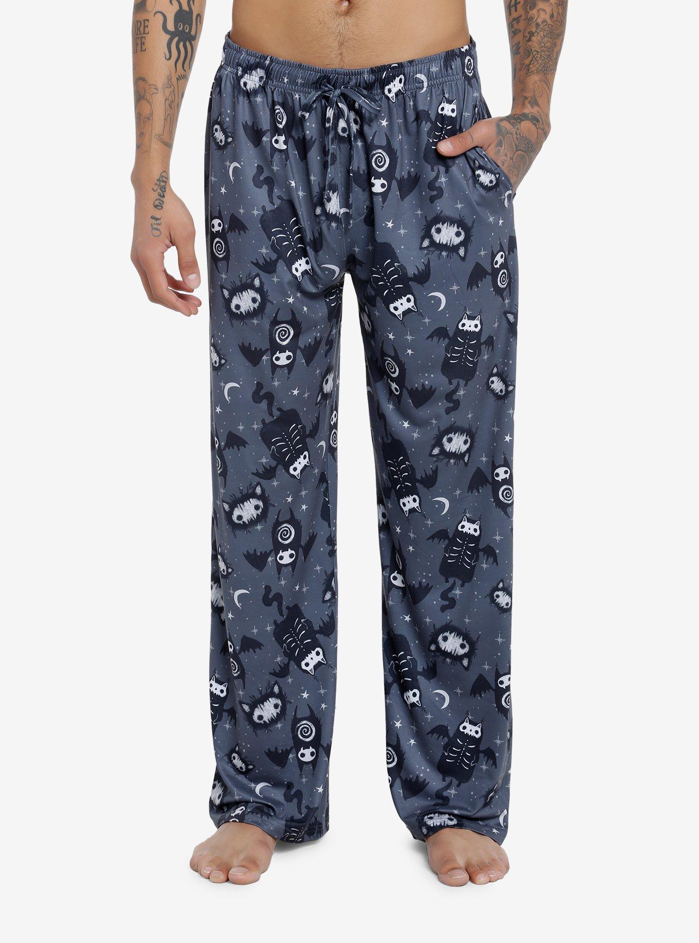 Guild Of Calamity Dark Forest Creatures Pajama Pants, BLACK, hi-res