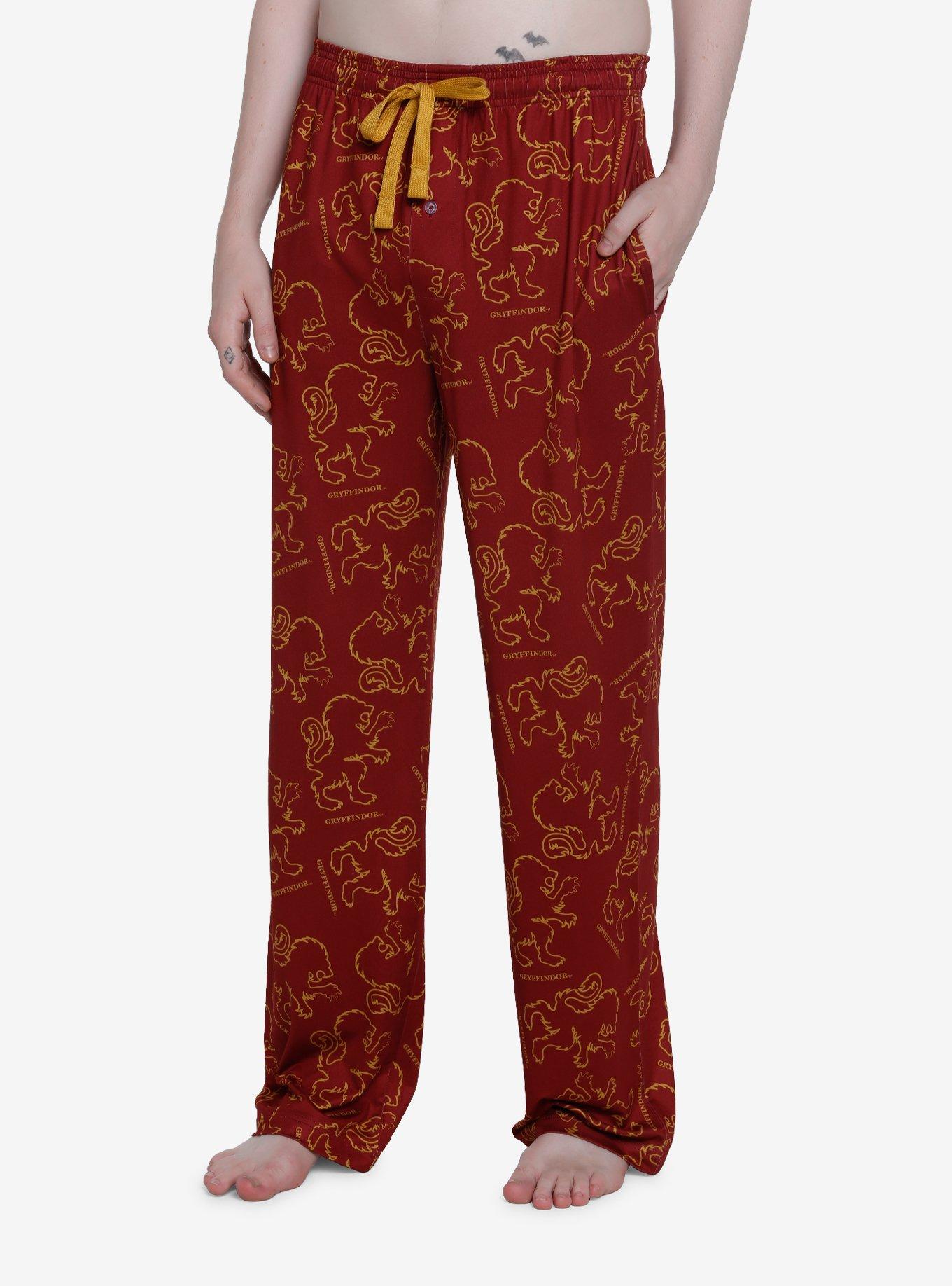 Harry Potter Gryffindor Symbol Pajama Pants Hot Topic