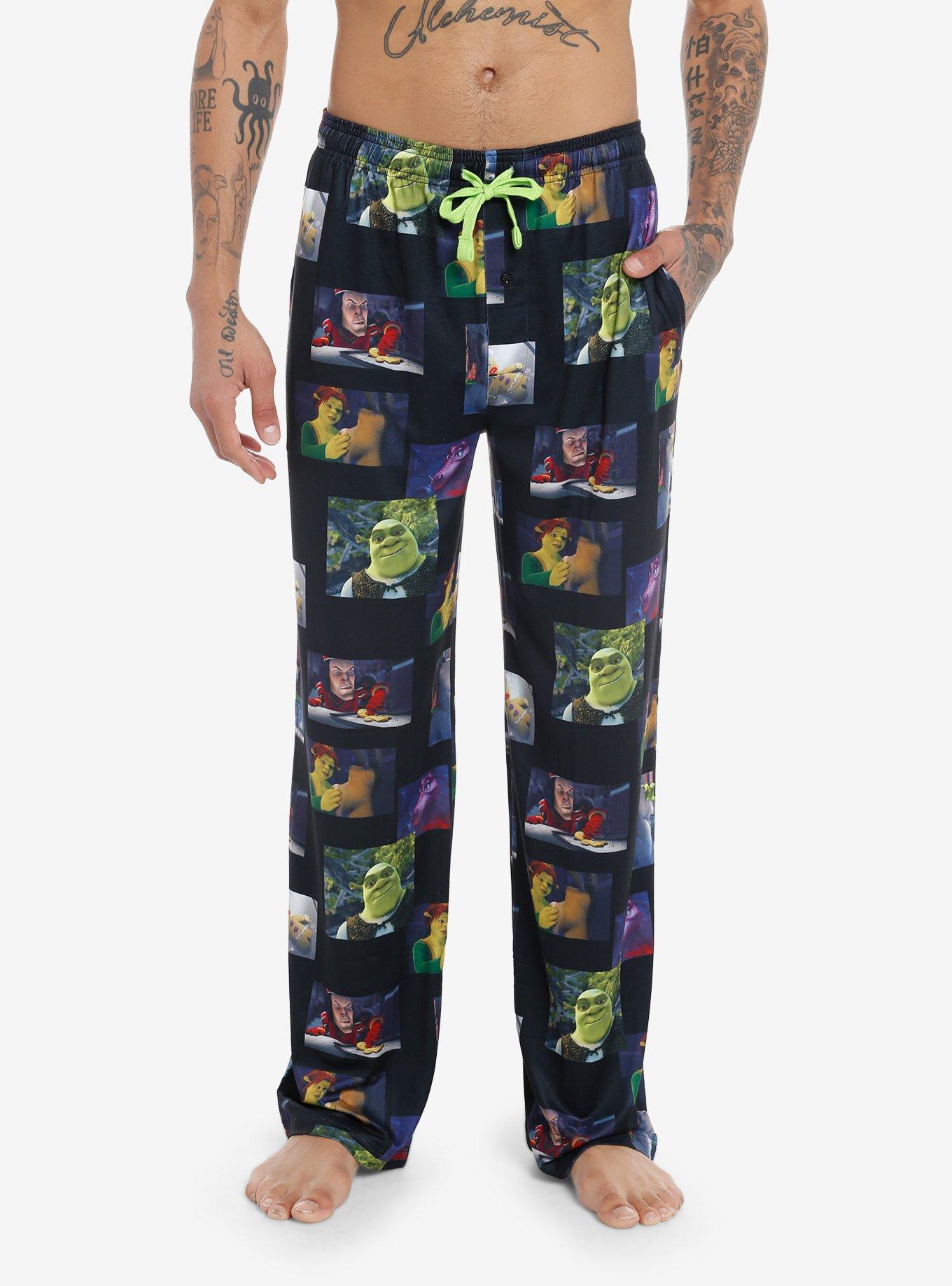 Shrek Film Scenes Pajama Pants