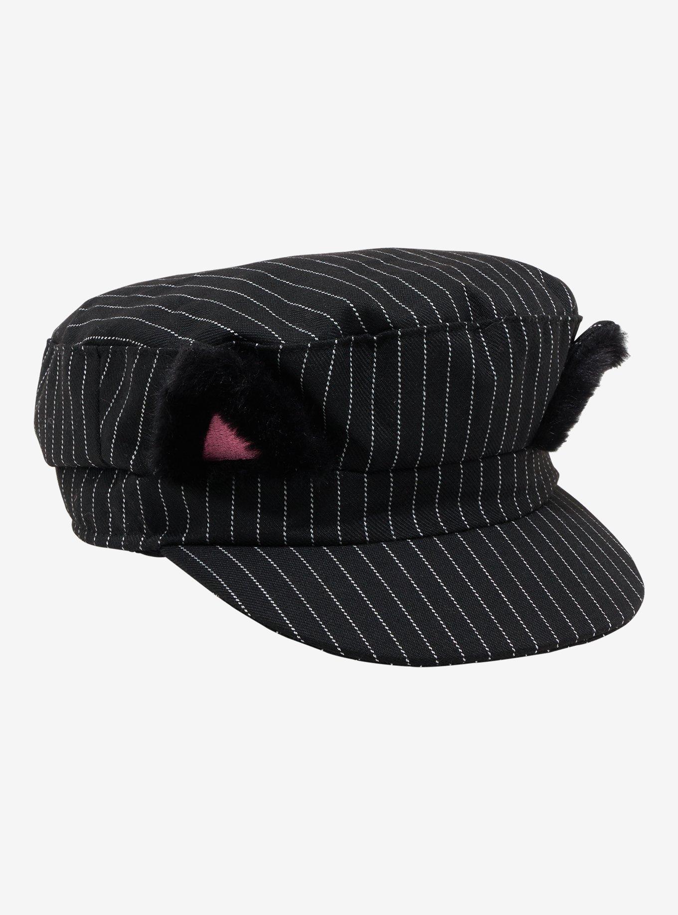 Cat Ear Pinstripe Conductor Hat, , hi-res