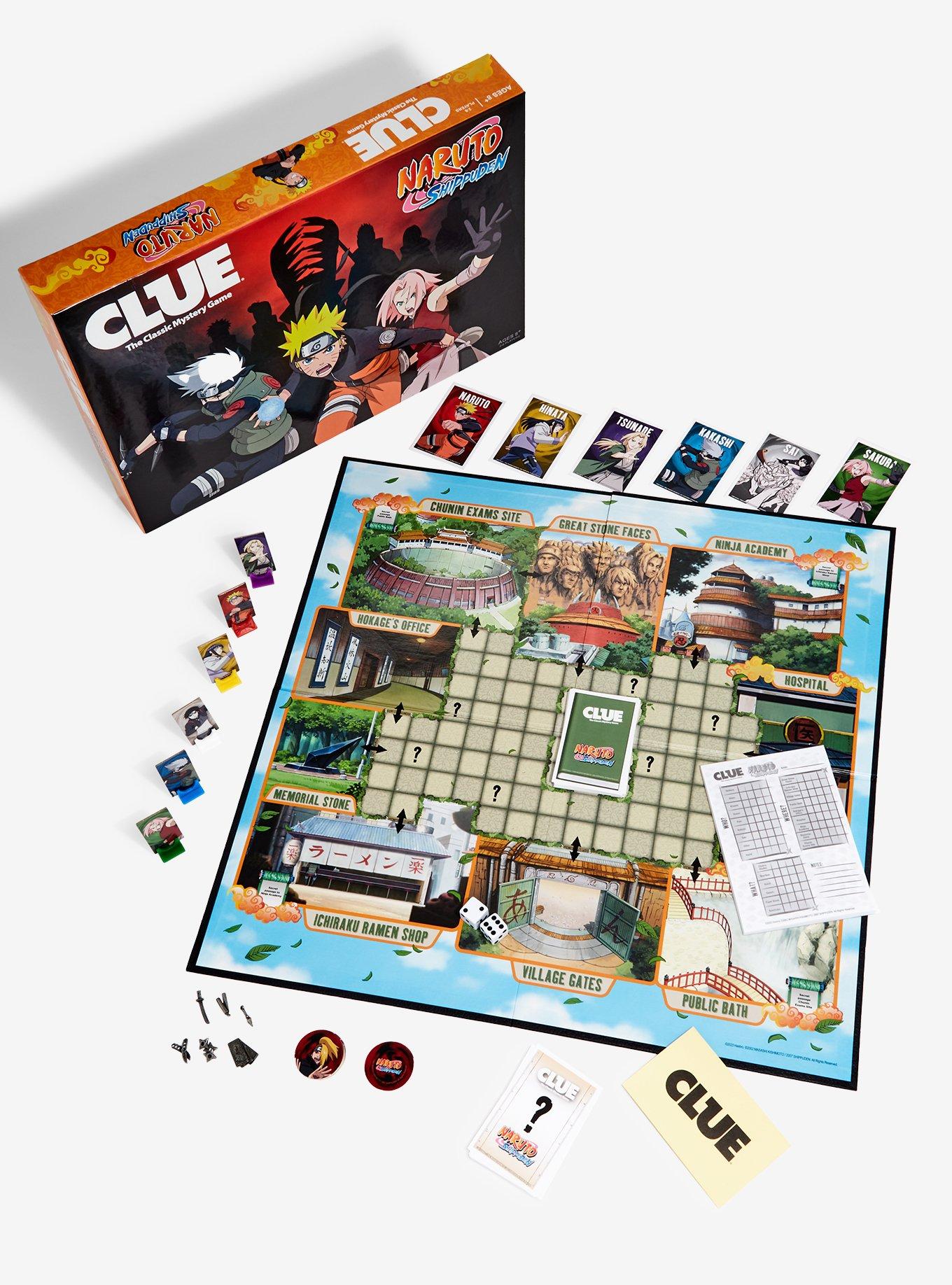 Naruto Shippuden Clue Board Game, , hi-res