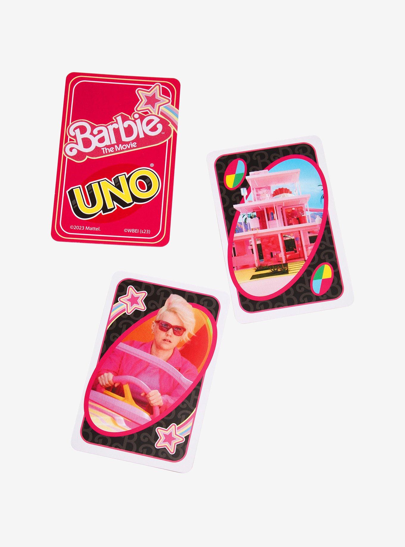 Barbie discount uno cards