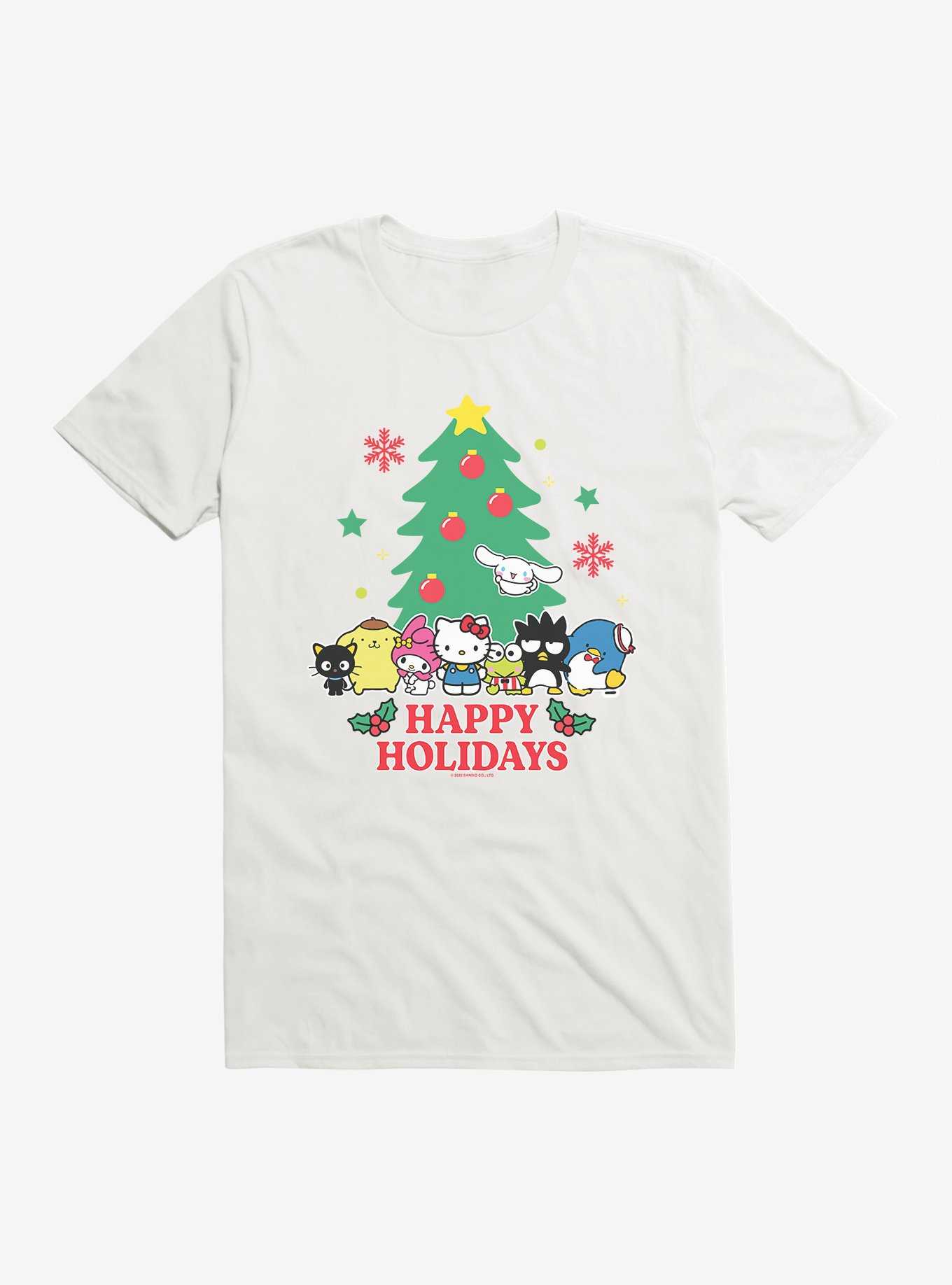 Hello Kitty And Friends Happy Holidays T-Shirt, , hi-res