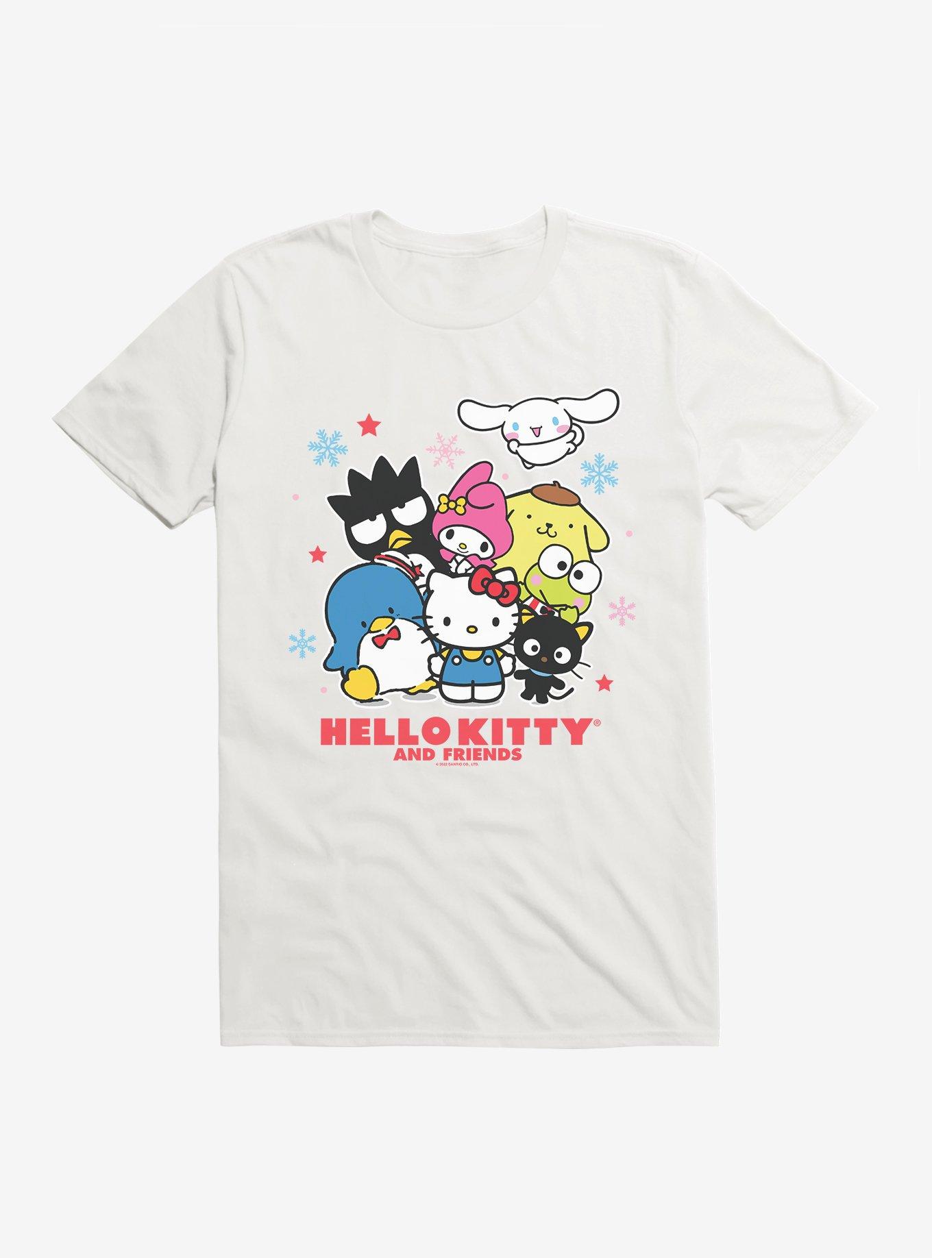 Hello Kitty And Friends Snowflakes T-Shirt