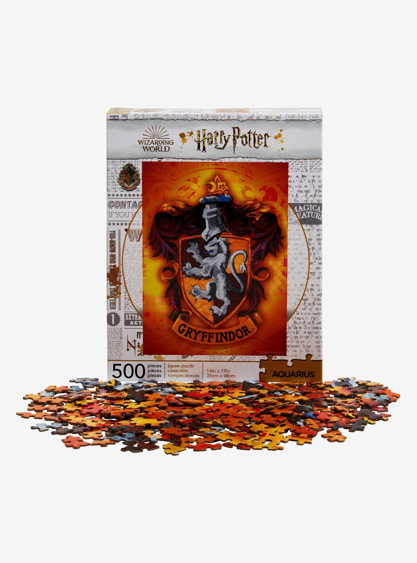 Harry Potter Gryffindor House Crest 500-Piece Puzzle, , hi-res