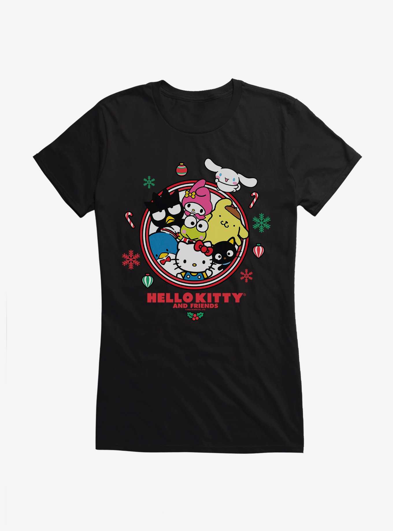 Hello Kitty And Friends Christmas Decorations Girls T-Shirt, , hi-res