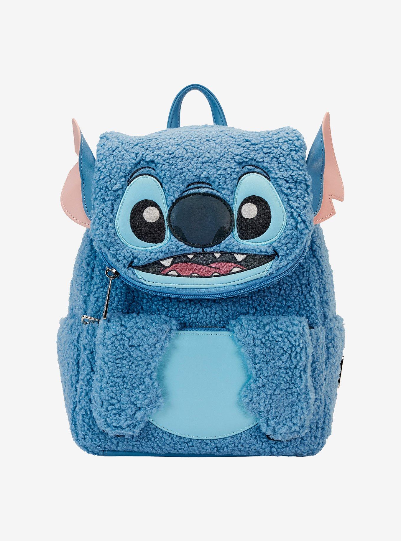 Loungefly Disney Lilo & Stitch Plush Stitch Mini Backpack, , hi-res