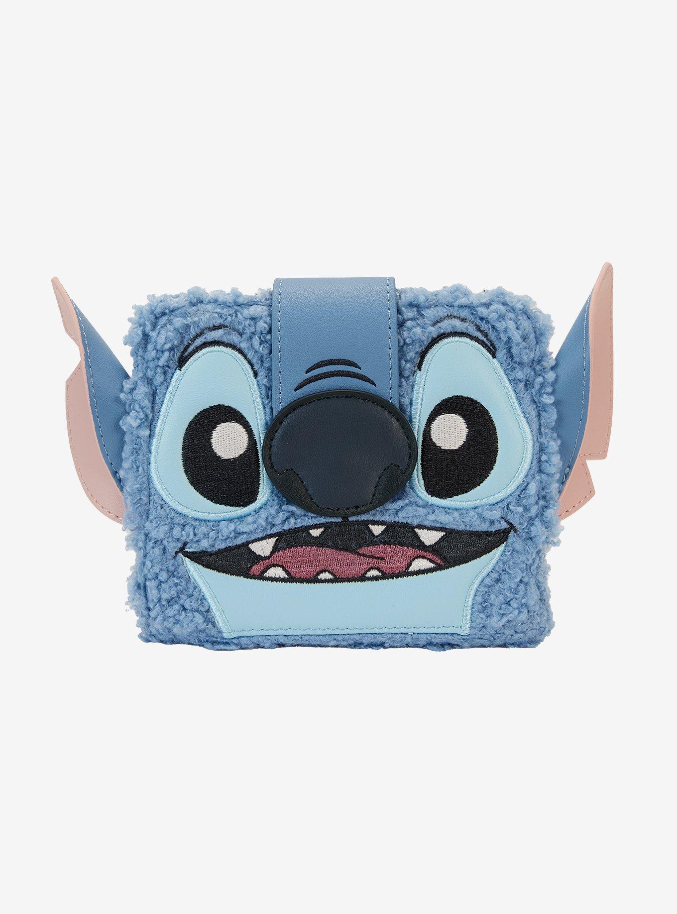 Loungefly Disney Lilo & Stitch Plush Stitch Mini Wallet, , hi-res