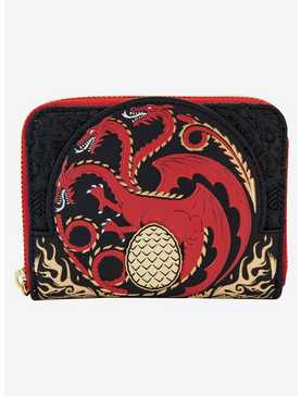 Loungefly House Of The Dragons Targaryen Sigil Mini Zipper Wallet, , hi-res