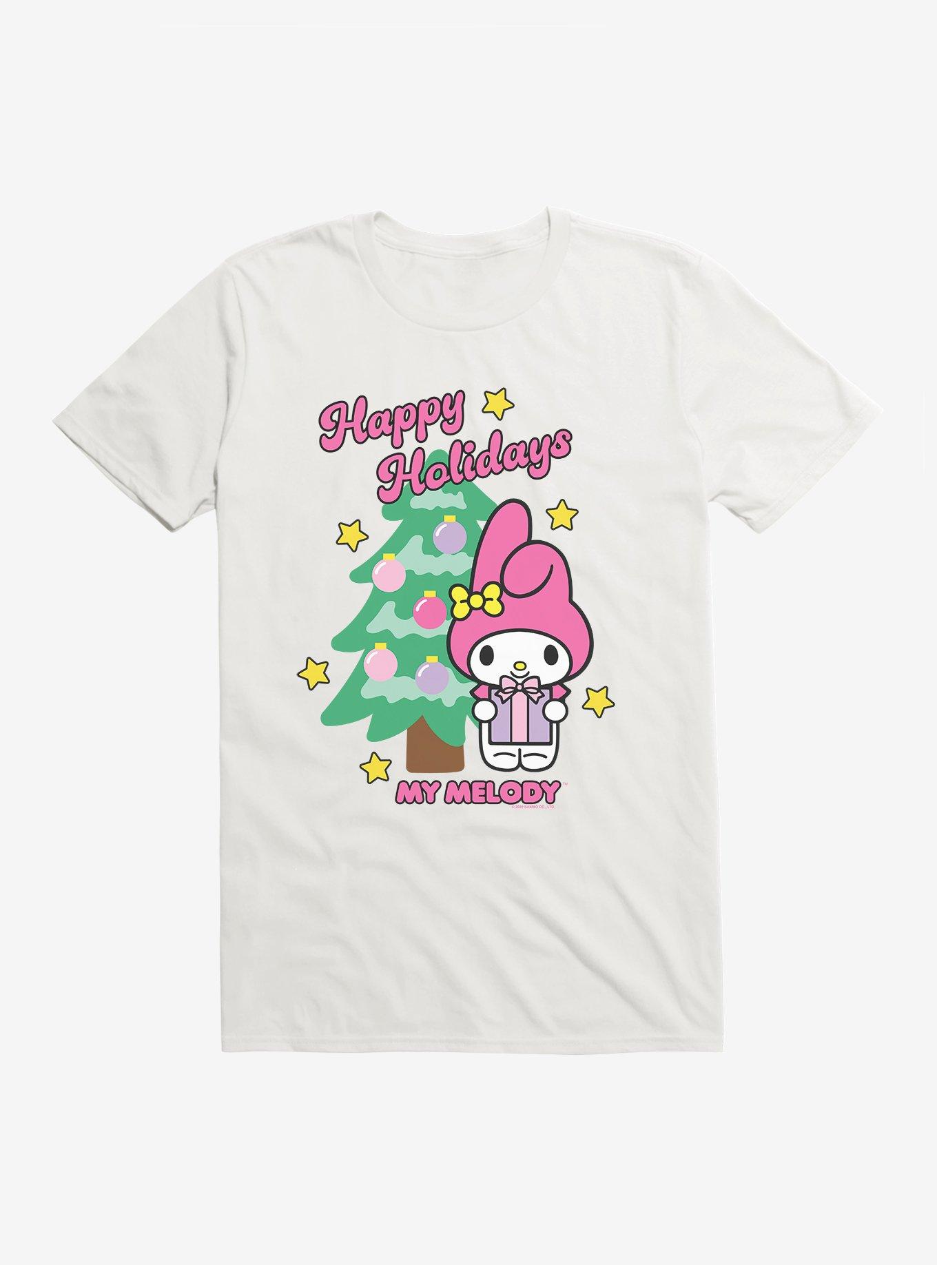 My Melody Happy Holidays Christmas Tree T-Shirt