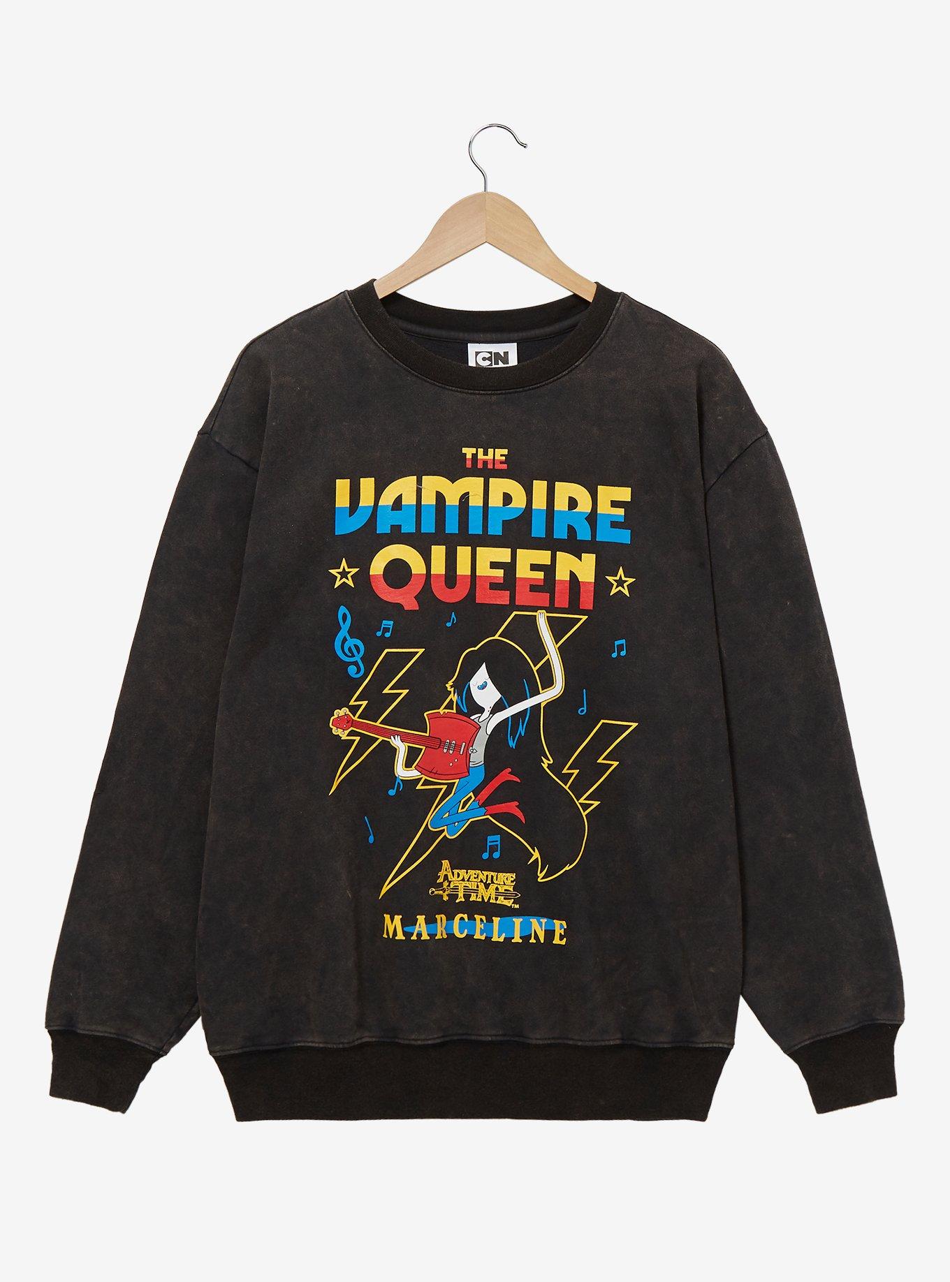 Adventure Time Marceline the Vampire Queen Portrait Crewneck - BoxLunch Exclusive, , hi-res