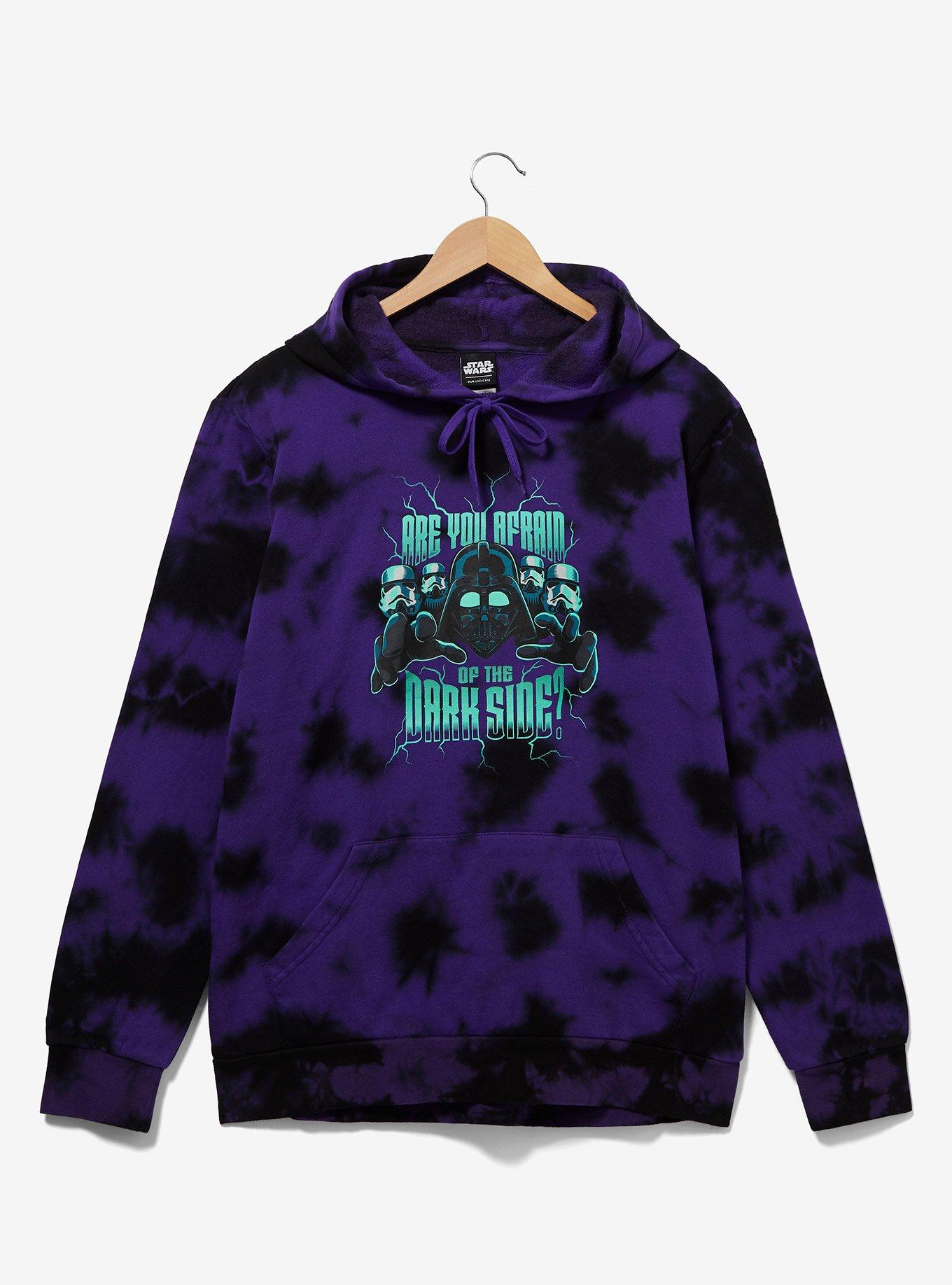 Star Wars Dark Side Tie Dye Hoodie BoxLunch Exclusive BoxLunch