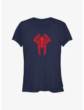 Marvel Spider-Man: Across The Spider-Verse Miguel O'Hara 2099 Logo Girls T-Shirt, , hi-res