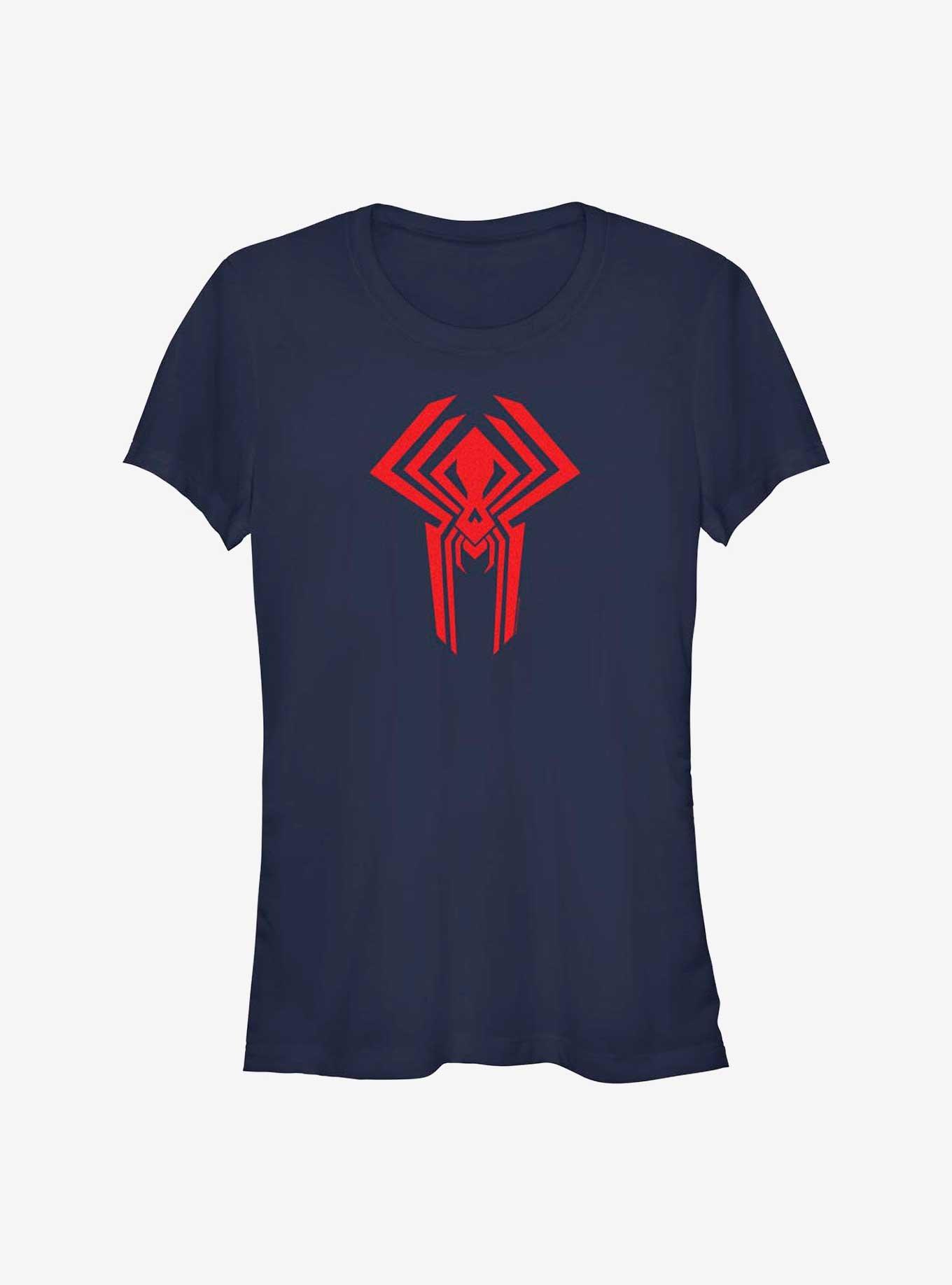 Marvel Spider-Man: Across The Spider-Verse Miguel O'Hara 2099 Logo Girls T-Shirt, , hi-res