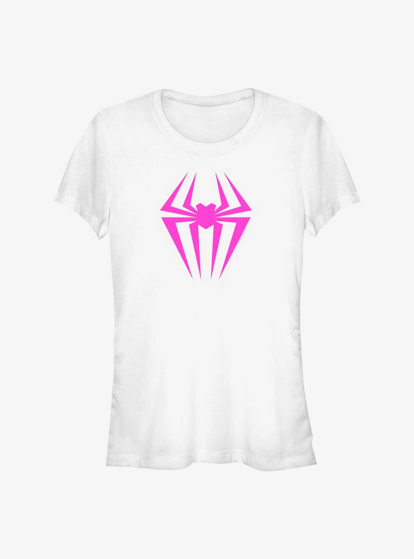 Marvel Spider-Man: Across The Spider-Verse Spider-Gwen Logo Girls T-Shirt