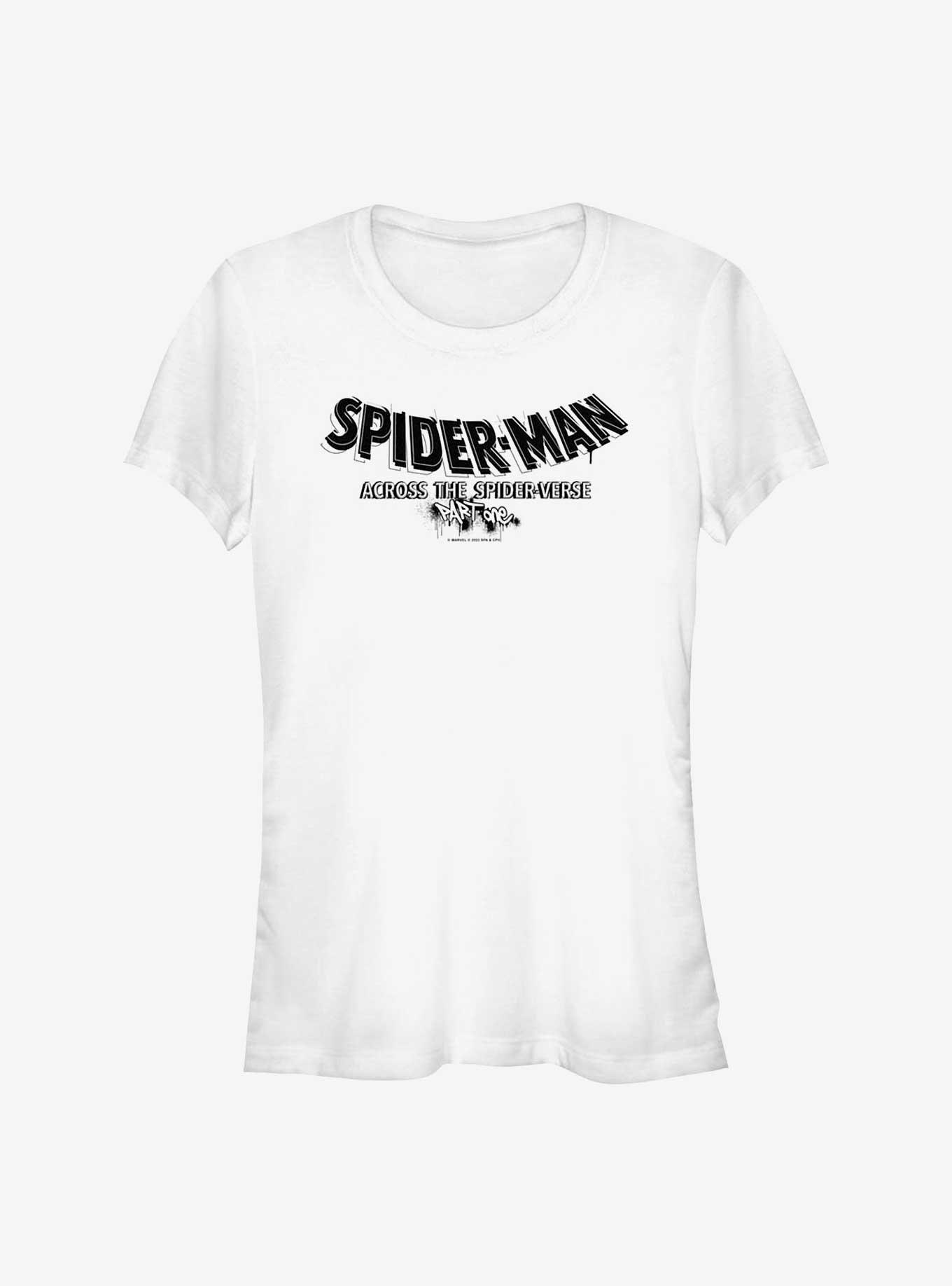 Marvel Spider-Man: Across The Spider-Verse Part One Logo Girls T-Shirt, , hi-res