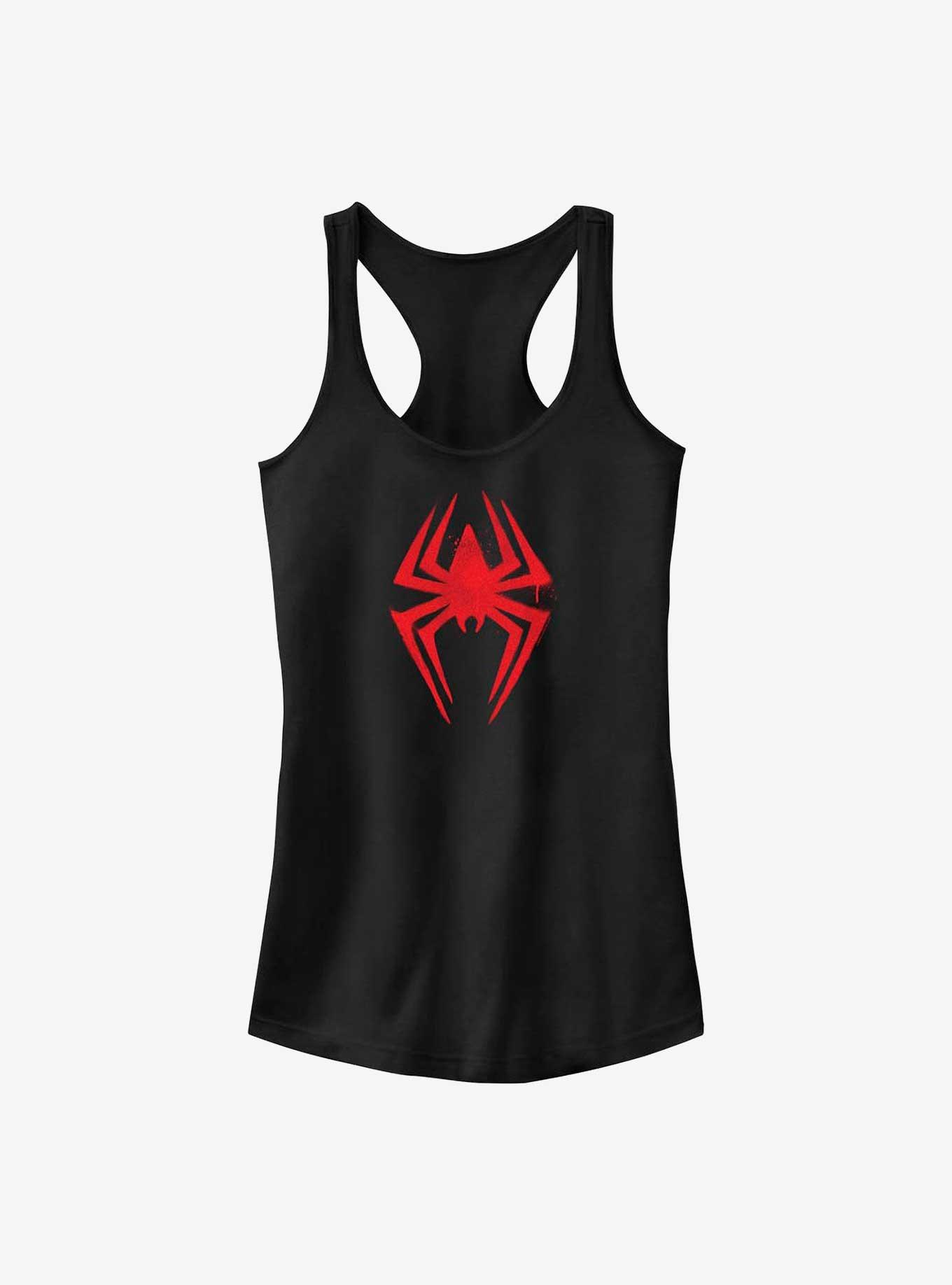 Marvel Spider-Man: Across The Spider-Verse Alternate Miles Morales Logo Girls Tank, , hi-res