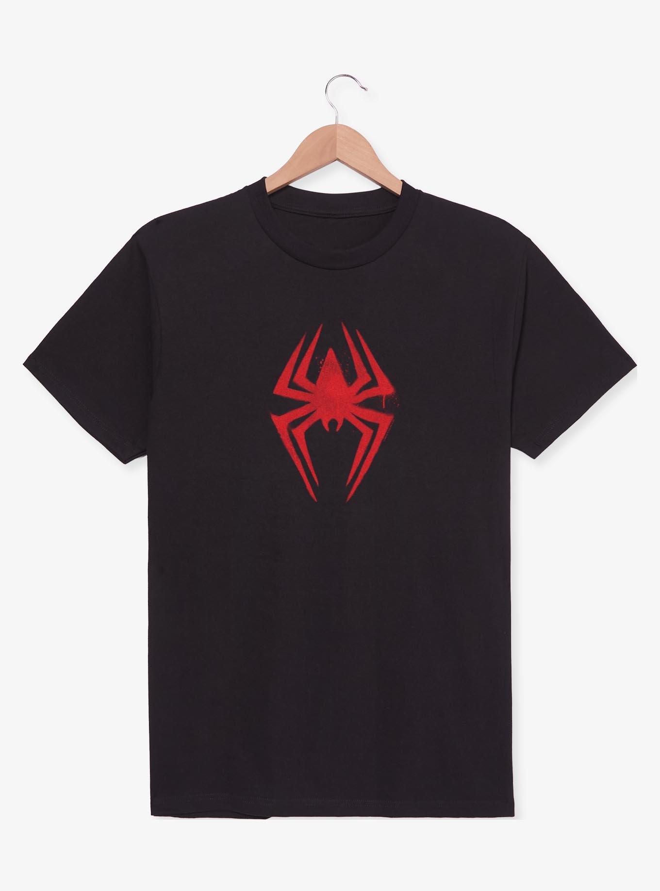 Marvel Spider-Man: Across The Spider-Verse Alternate Miles Morales Logo T-Shirt