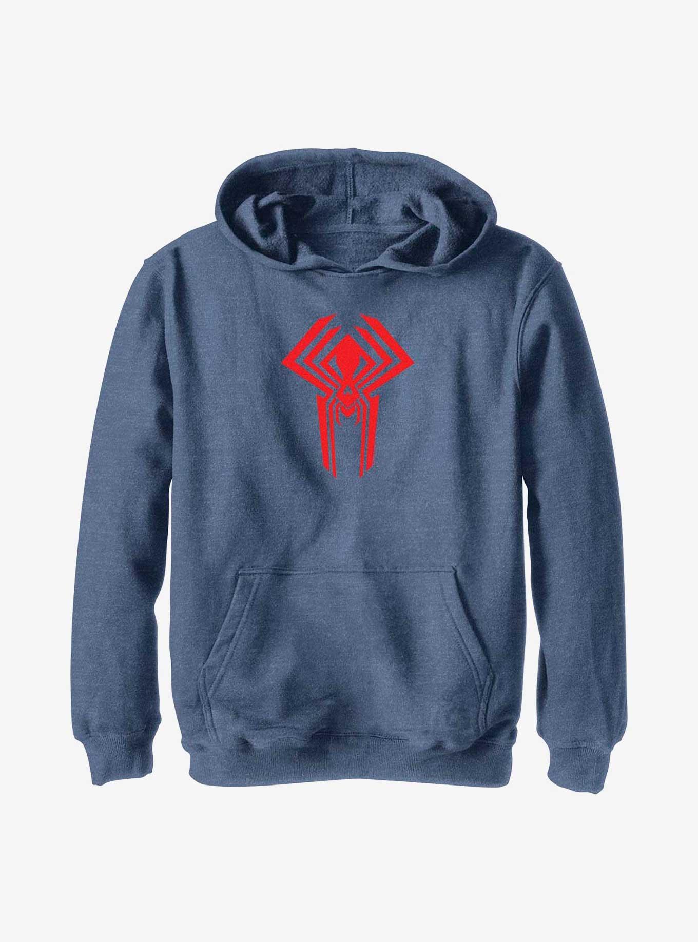 Marvel Spider-Man: Across The Spider-Verse Miguel O'Hara 2099 Logo Youth Hoodie, , hi-res