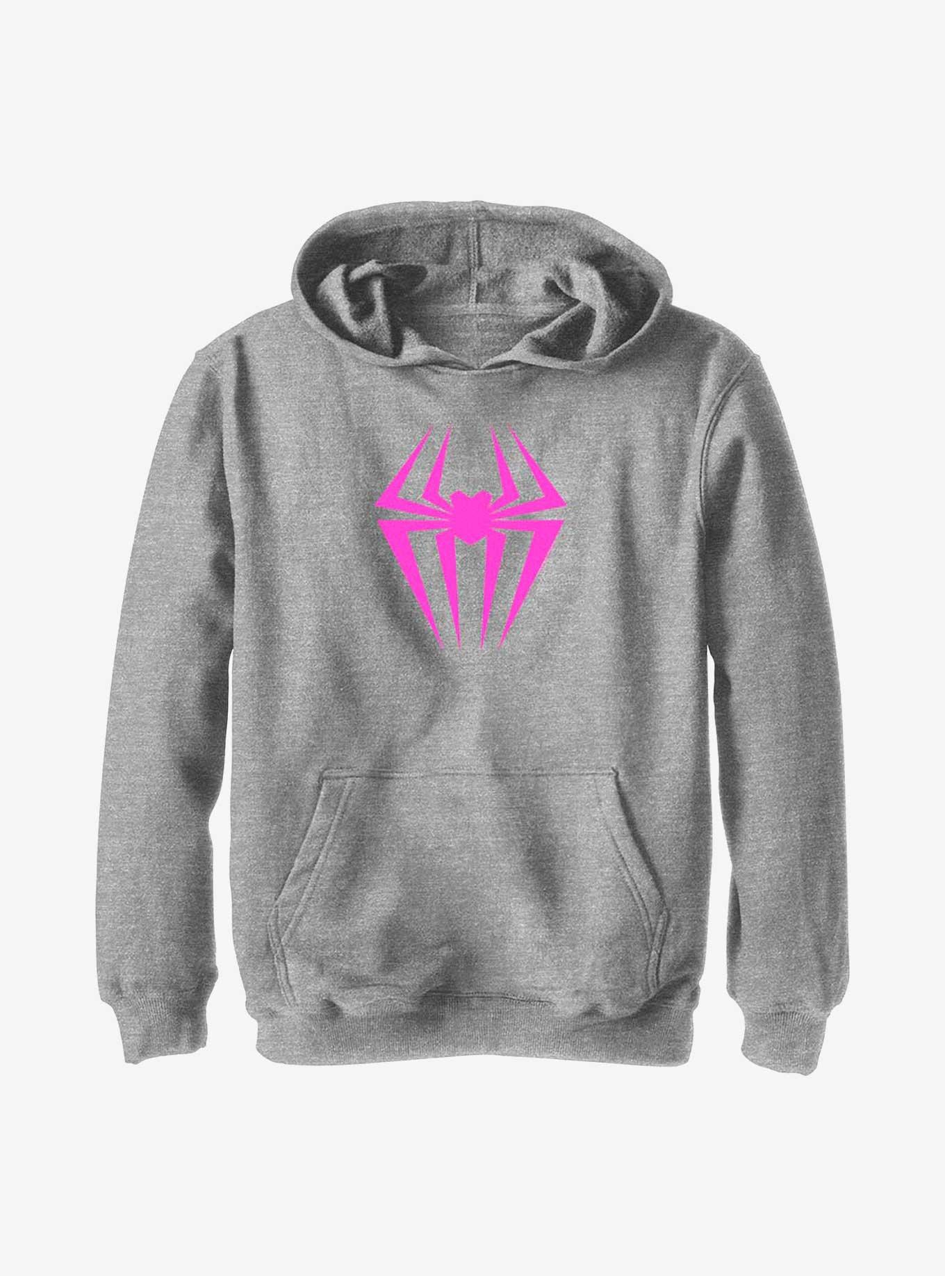 Marvel Spider-Man: Across The Spider-Verse Spider-Gwen Logo Youth Hoodie, , hi-res