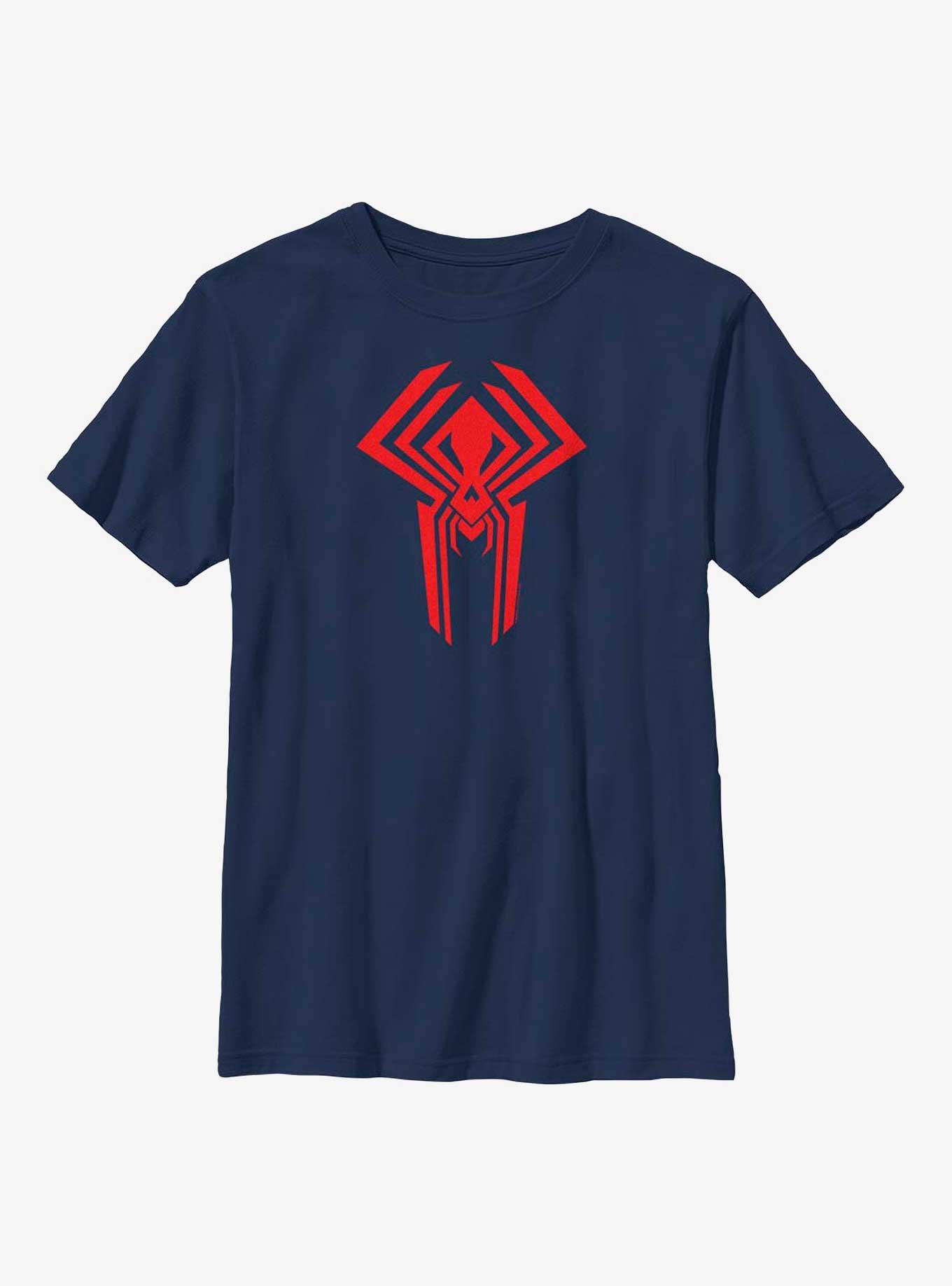 Marvel Spider-Man: Across The Spider-Verse Miguel O'Hara 2099 Logo Youth T-Shirt, , hi-res