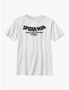 Marvel Spider-Man: Across The Spider-Verse Part One Logo Youth T-Shirt, , hi-res