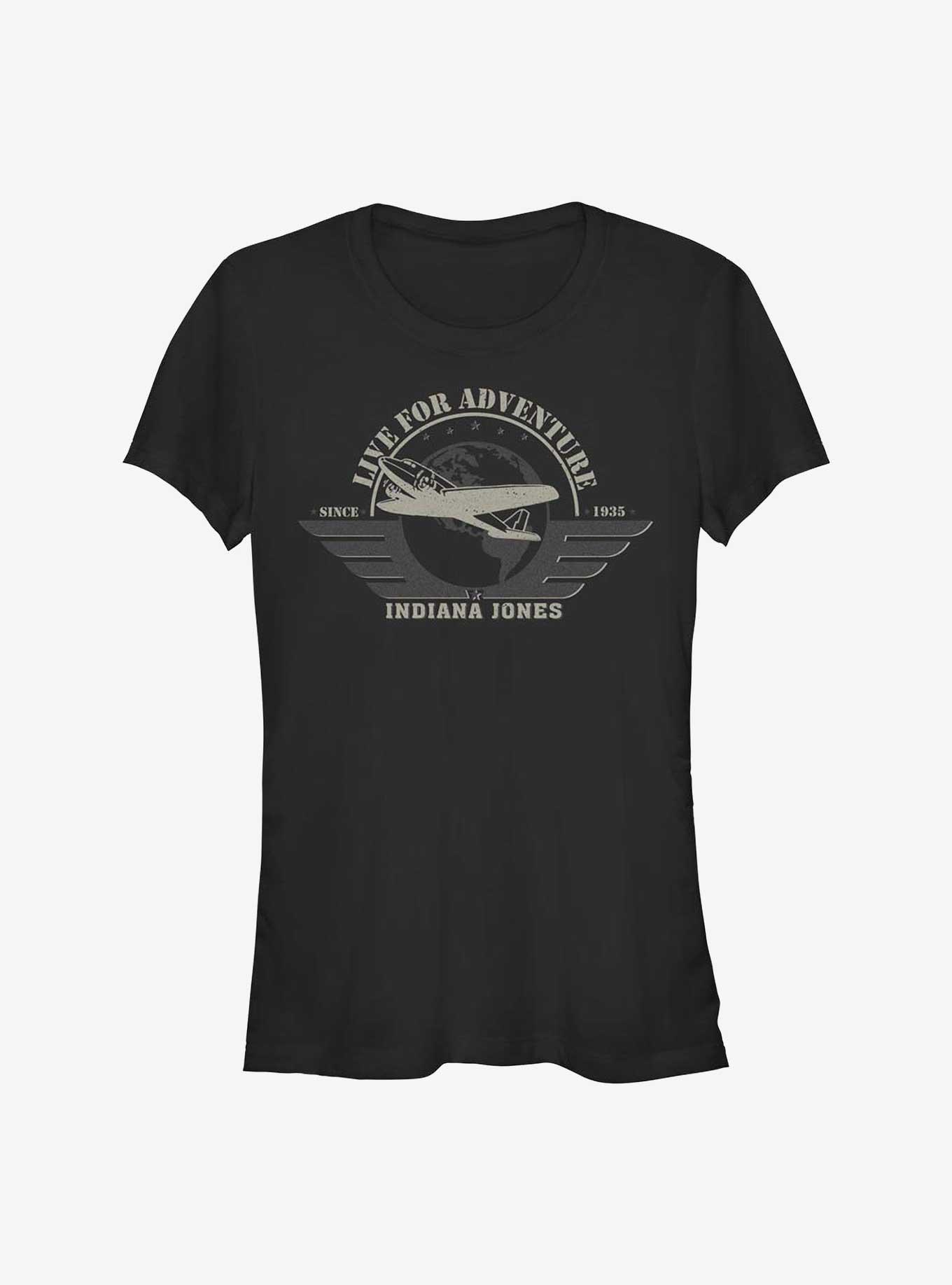 Indiana Jones Aviation Badge Girls T-Shirt, , hi-res