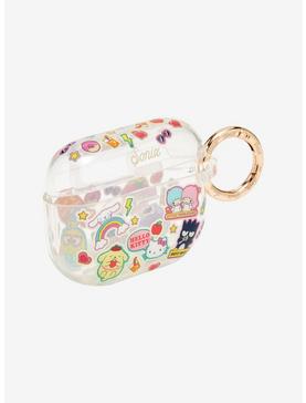 Sanrio Hello Kitty & Friends Sticker Allover Print Pro Wireless Earbuds Case, , hi-res