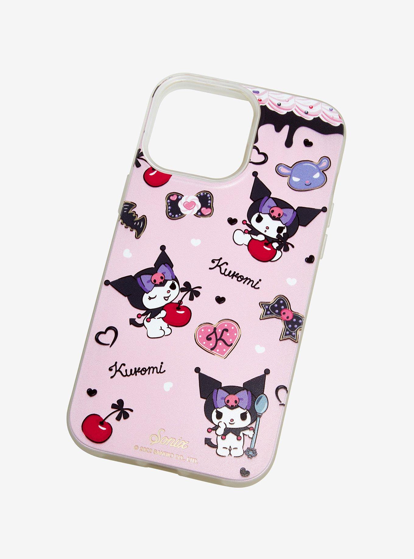 Sanrio Kuromi Cherry Allover Print Phone Case, , hi-res
